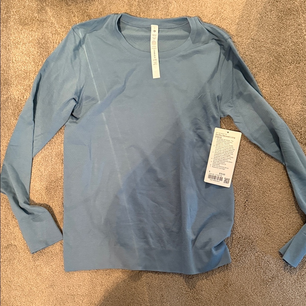 NWT Lululemon Swifty Relaxed Long Sleeve